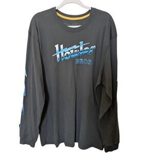 Howler Bros Men's Graphic Blue Lightning Long Sleeve T-Shirt XL